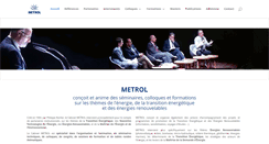Desktop Screenshot of metrol.fr