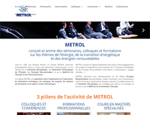 Tablet Screenshot of metrol.fr
