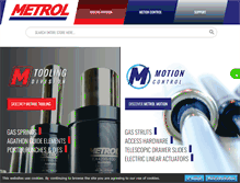 Tablet Screenshot of metrol.com